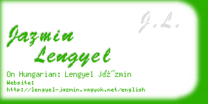 jazmin lengyel business card